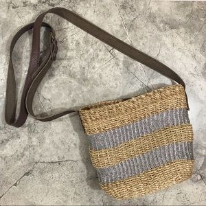 Vincent Pradier{Anthropologie}100% straw crossbody